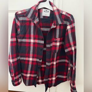 Hollister small flannel